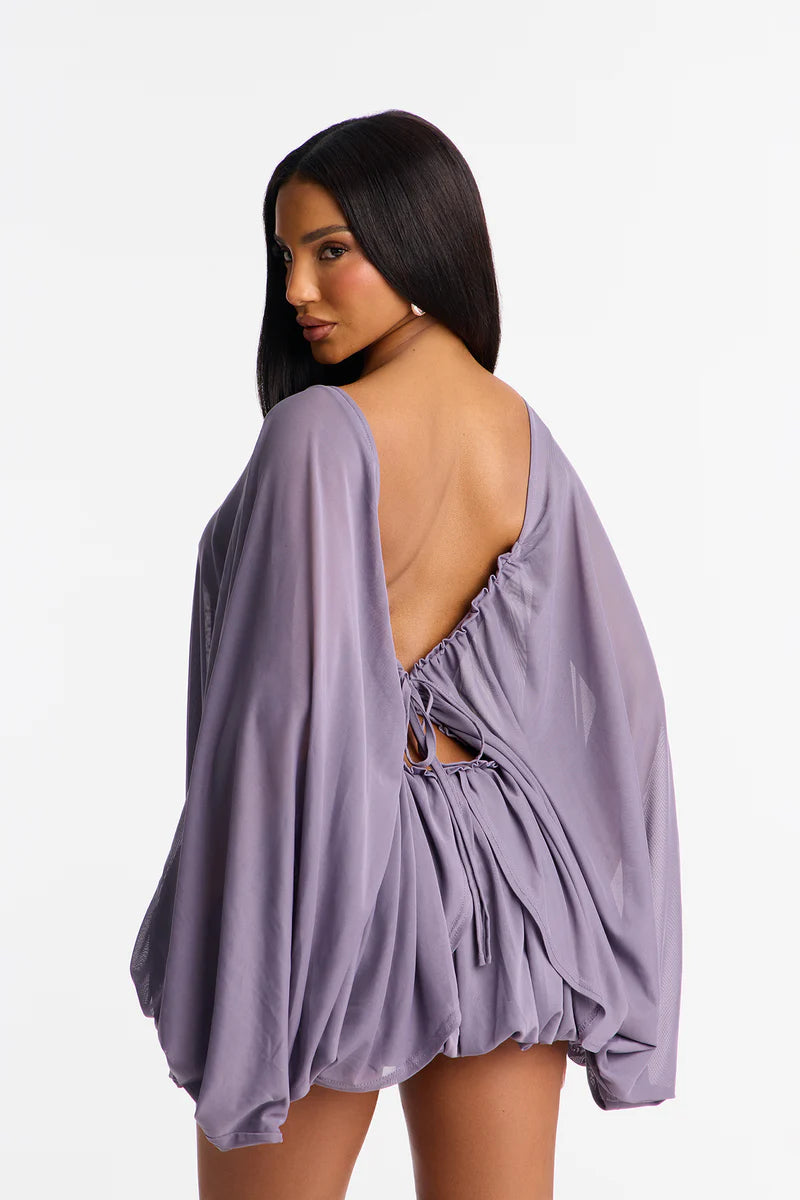 The It Girl Mesh Mini Dress