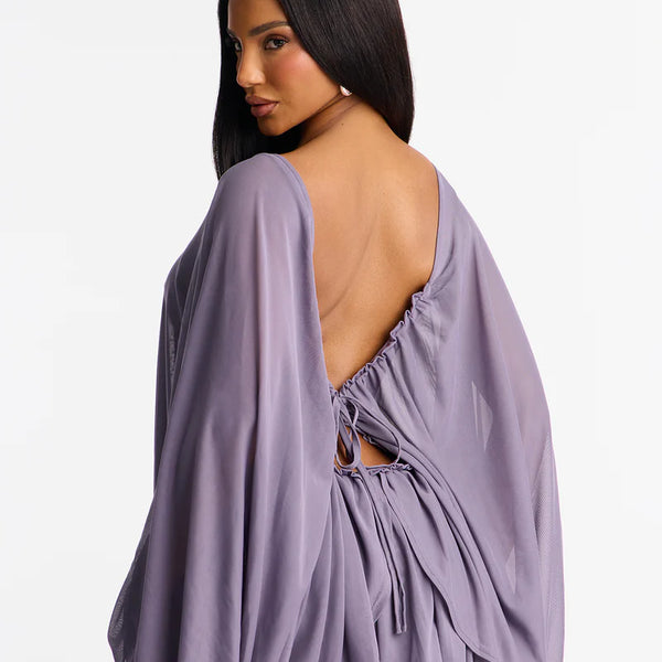The It Girl Mesh Mini Dress