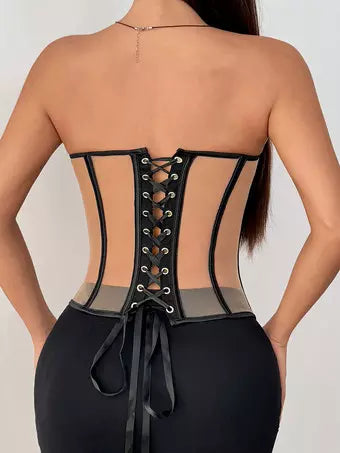 Sculpted Allure Corset Top