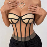 Sculpted Allure Corset Top