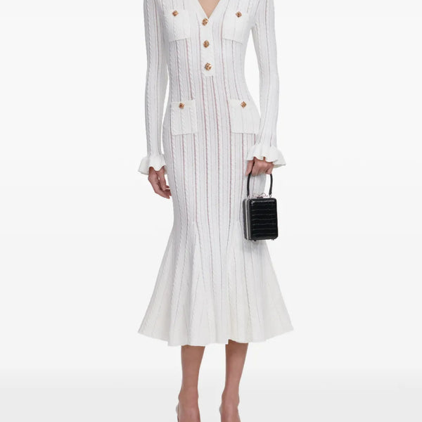 Elysian Muse Knit Gown