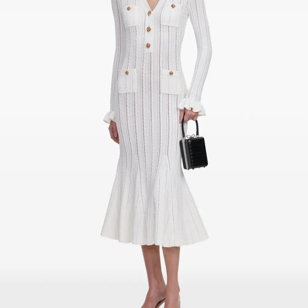 Elysian Muse Knit Gown