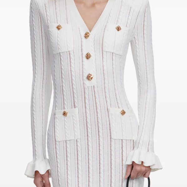 Elysian Muse Knit Gown