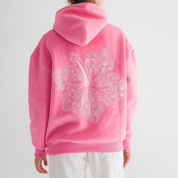 Sweat à capuche Rêve d'hibiscus