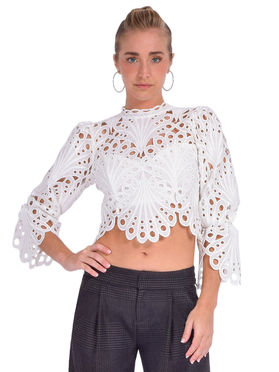 Haut court dentelle Reverie