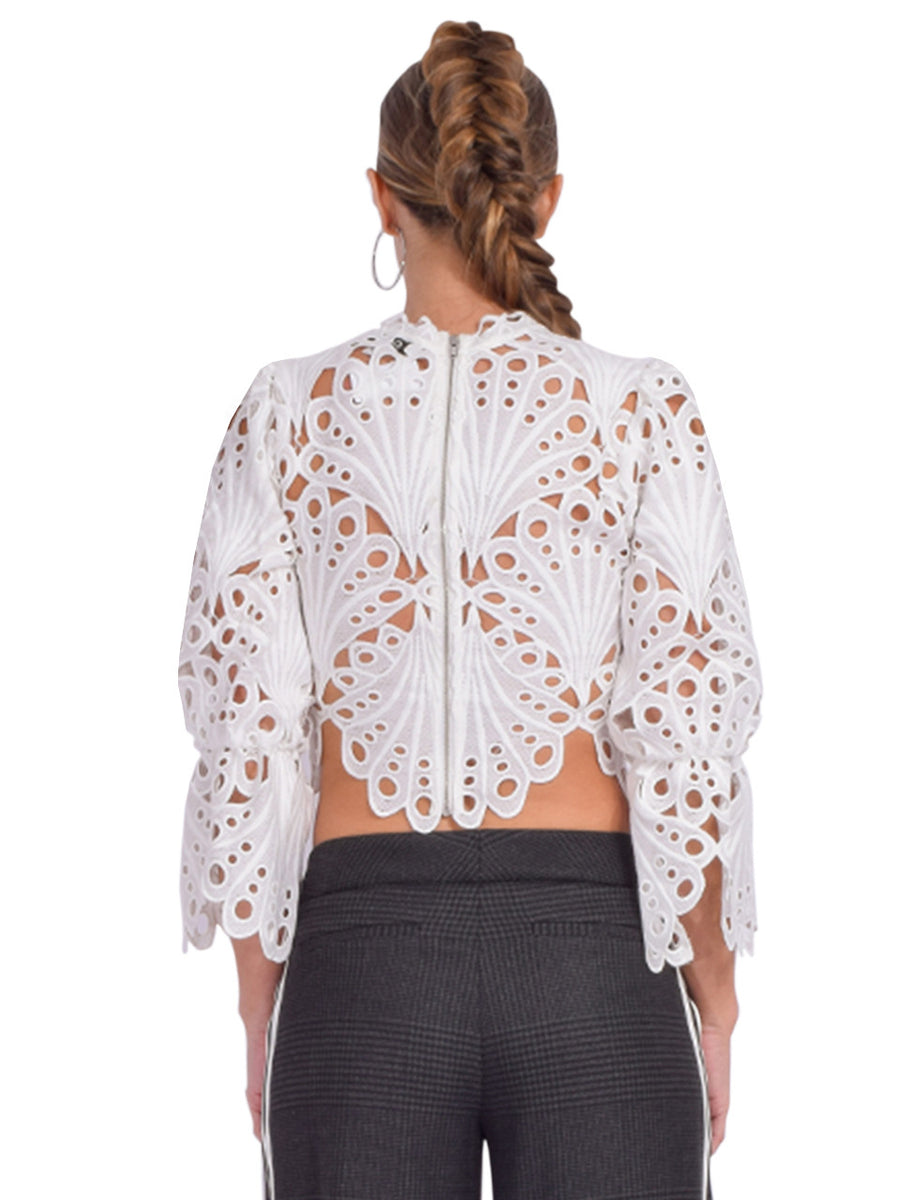 Haut court dentelle Reverie