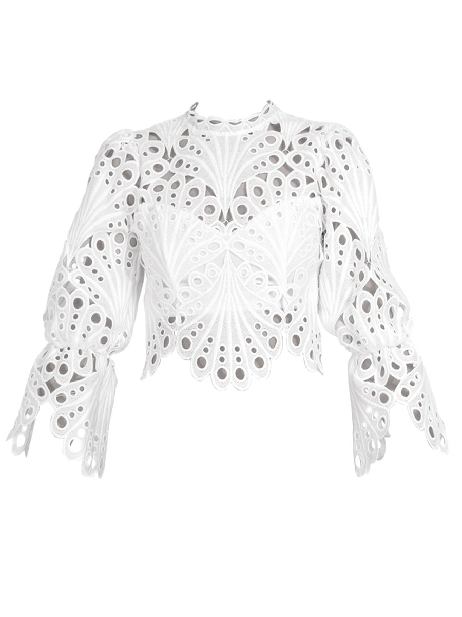 Haut court dentelle Reverie