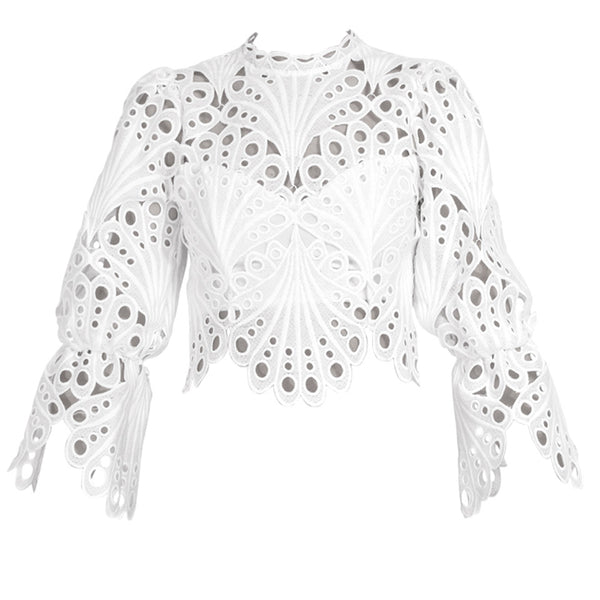 Haut court dentelle Reverie