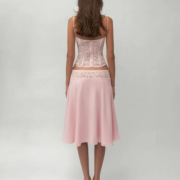 Ensemble corset en dentelle Seraphina