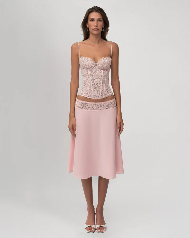 Seraphina Lace Corset Set