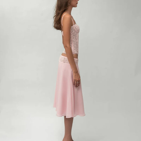 Ensemble corset en dentelle Seraphina