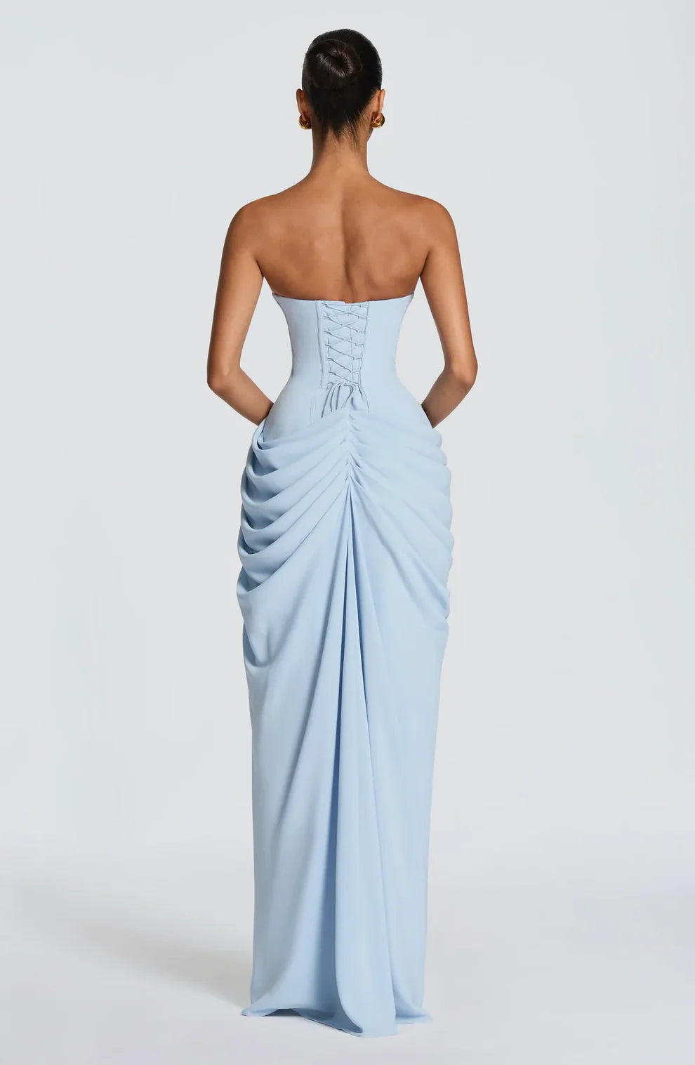 Valentina Draped Maxi Dress