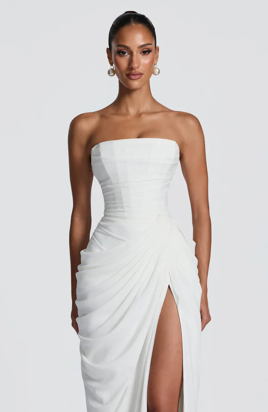 Valentina Draped Maxi Dress