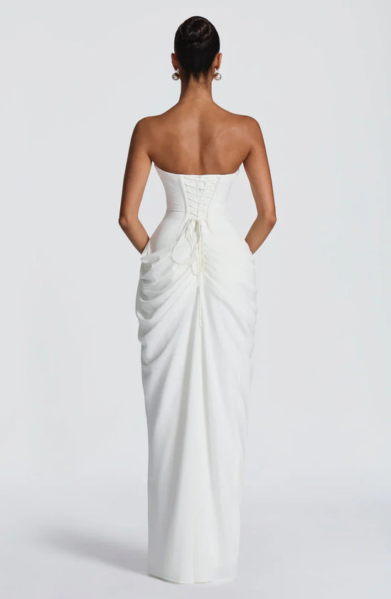 Valentina Draped Maxi Dress