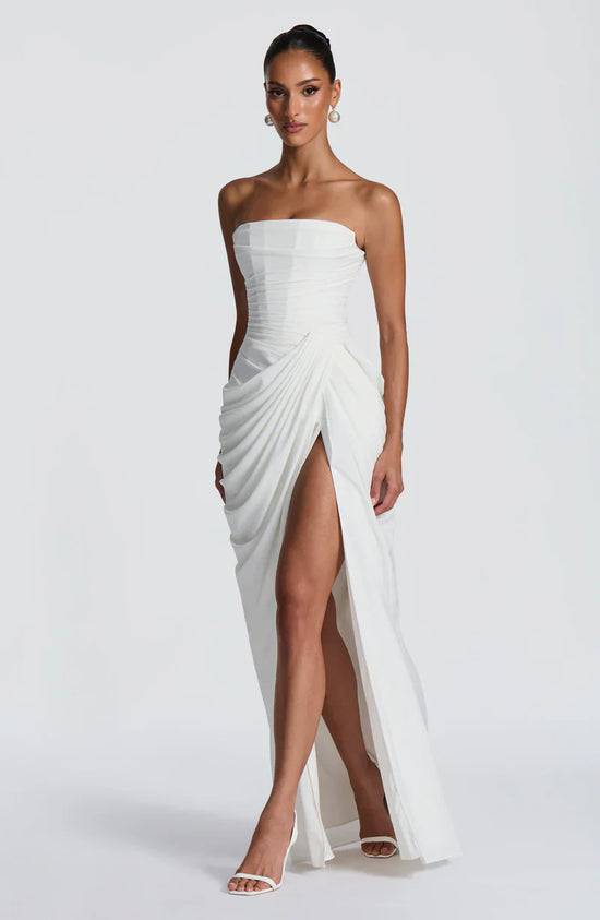 Valentina Draped Maxi Dress
