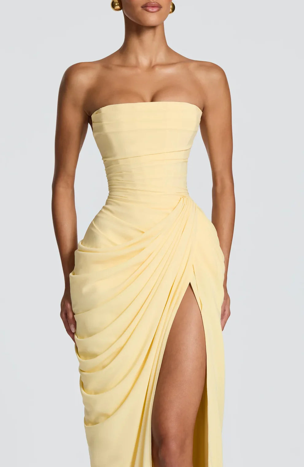 Valentina Draped Maxi Dress