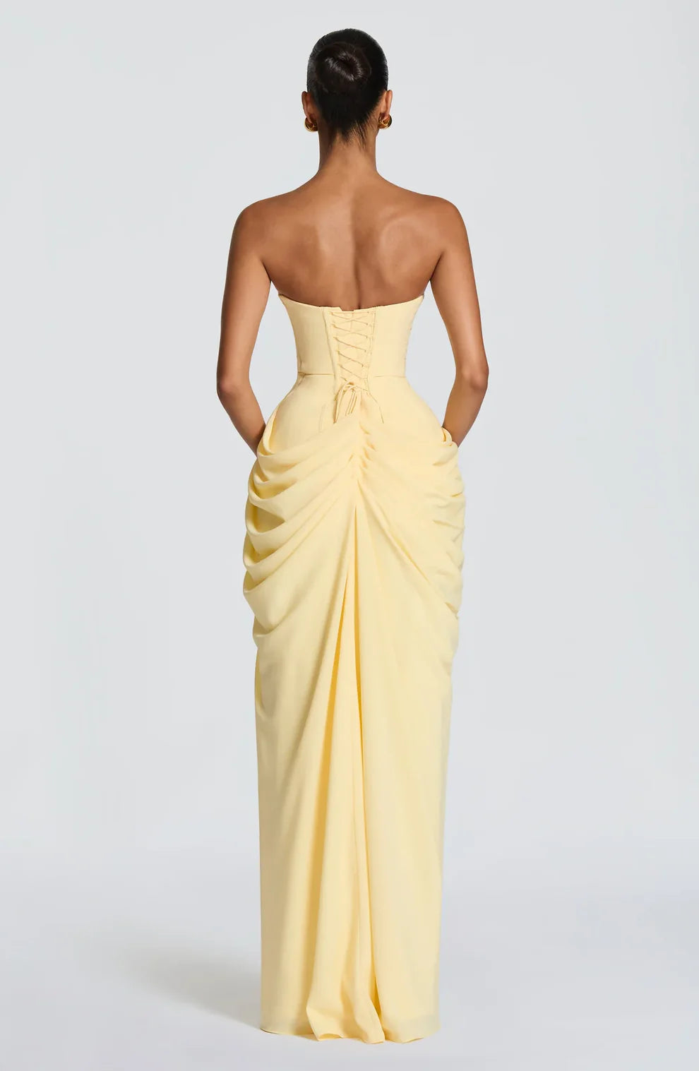 Valentina Draped Maxi Dress