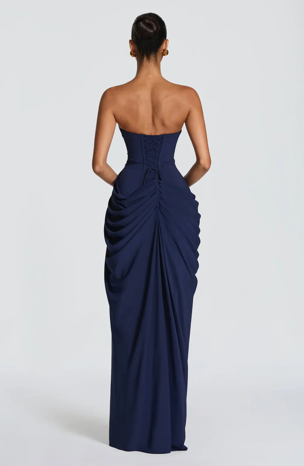 Valentina Draped Maxi Dress