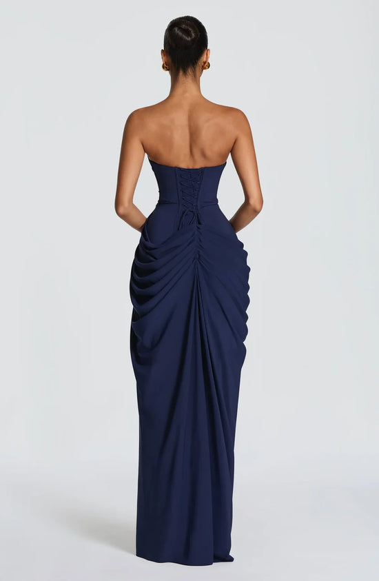 Valentina Draped Maxi Dress