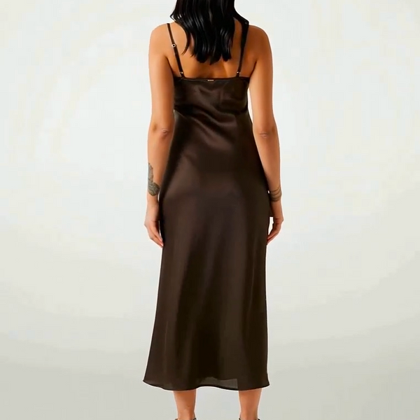 The Silk Touch Midi Dress