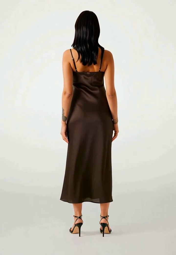 The Silk Touch Midi Dress